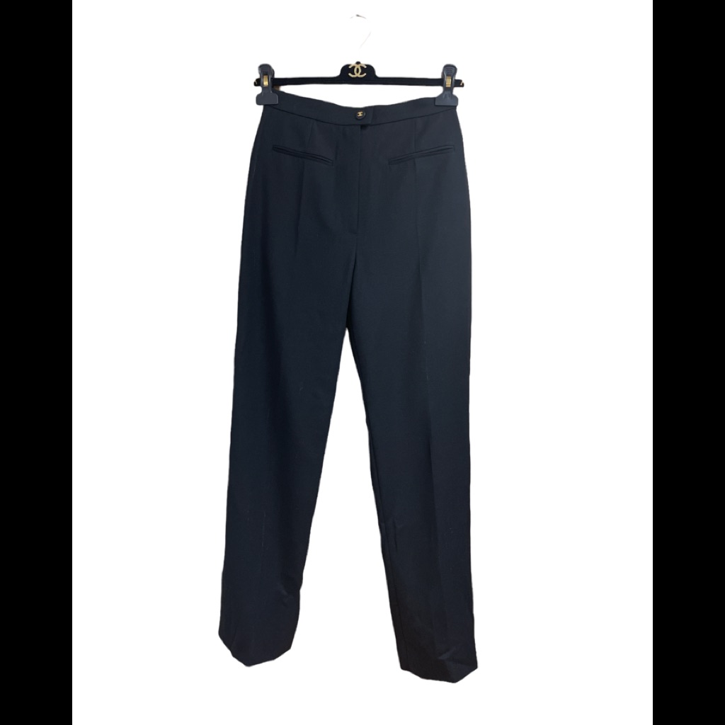 Chanel Black Trousers